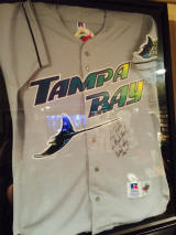 Wade Boggs Tampa Bay Game Worn Jersey