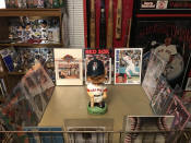 Wade Boggs collectible display