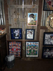 Baseball Collectibles man cave