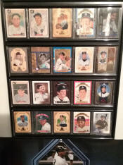 Yankees Baseball Card Display